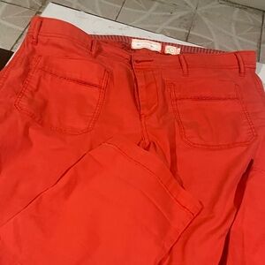 Good conditions red pants